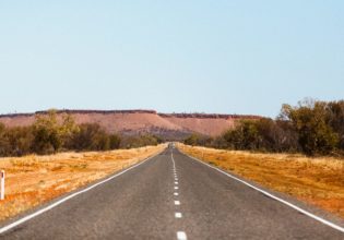 Look! A bend in the road...