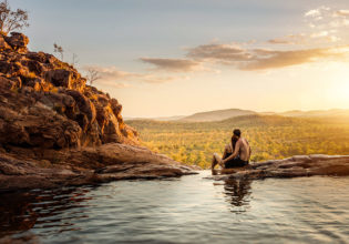 Gunlom Falls infinity pool header
