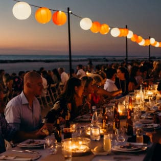The Sunset Long Table Dinner at Cable Beach
