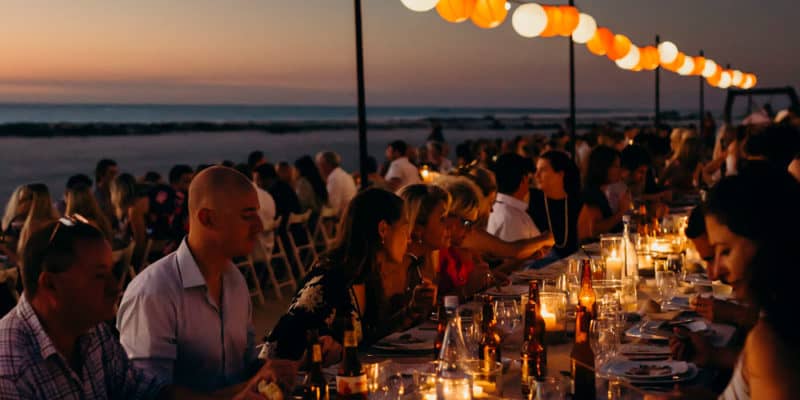 The Sunset Long Table Dinner at Cable Beach