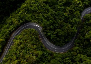Driving through the Daintree Rainforest. (Image: Tourism and Events Queensland)