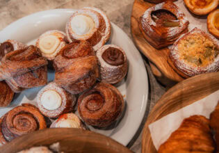 pastries on offer at Fourth Hill Providore