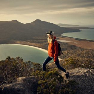 Hiking Wineglass Bay