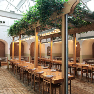 the dining area at Osteria Oggi, Adelaide