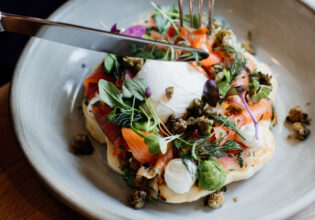 a plate of food at The Autumn Rooms, Newcastle