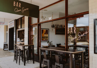 Exterior of Bar Que Sera in Sawtell