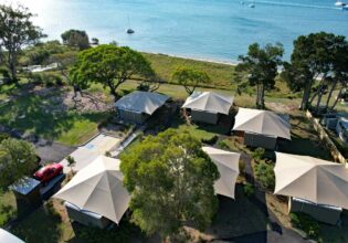 Glampsites at Bradburys Beach