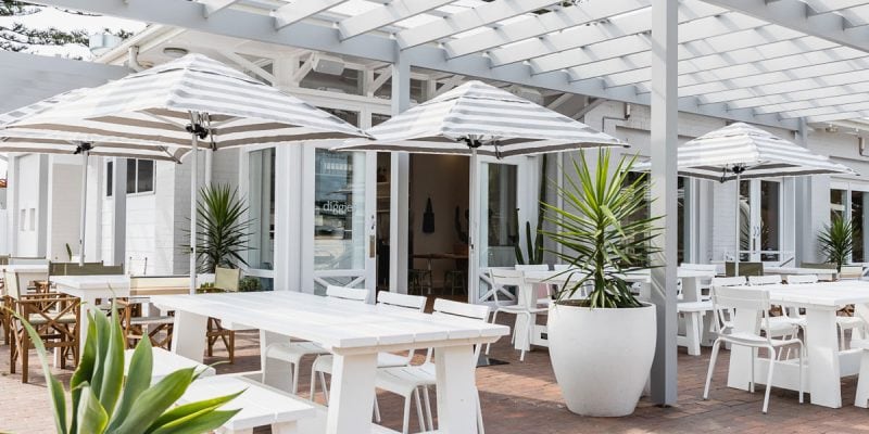 the exterior of Diggies Kiama