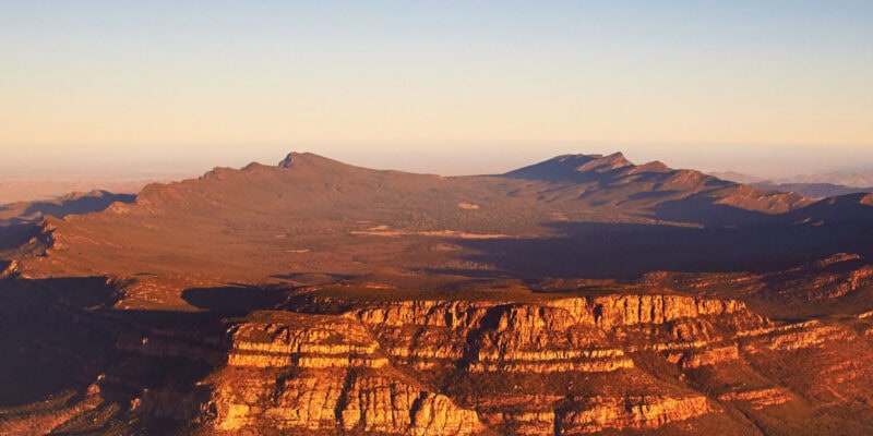 Scenic Flight over Wilpena Pound in the Flinders Ranges