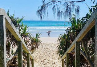 Byron Bay's beachside