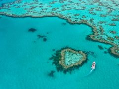 Heart Reef near Hamilton Island