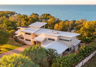 an aerial view of Koolinda Airbnb, Broome