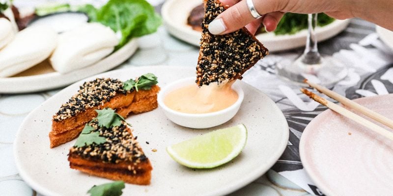 Lightyears Gold Coast Prawn Toast at Burleigh Heads