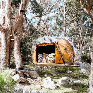 Ann Bugg Suspended Tiny Bubble Tent