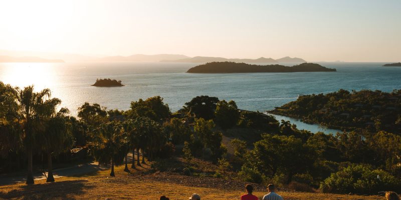 Sunset at One Tree Hill Hamilton Island