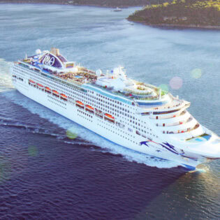 P&O Cruises Australia Pacific Explorer ship
