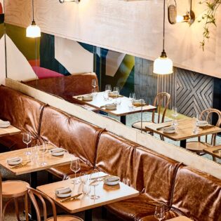 Vecina dining space in Newcastle