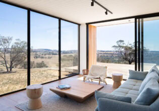 View of Orange from lounge of Kangaroobie stay