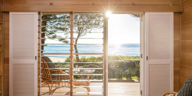 North Beach View interiors at Kim's Beachside Retreat in Central Coast, Australia