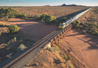 On board the epic Indian Pacific train