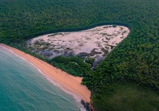 lush greenery and powdery beach, Tiwi Island Retreat