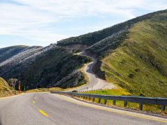 A winding road along the Great Alpine Way. (Image: Visit Victoria)