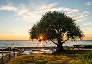 Landscape views of Yamba, NSW, Australia